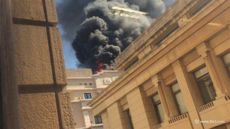 Fire in Le patio Hotel Downtown